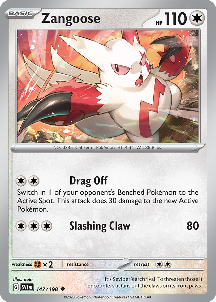 Zangoose (149/191) [Scarlet & Violet: Surging Sparks] | Odin's Place