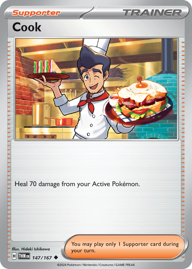 Cook (147/167) [Scarlet & Violet: Twilight Masquerade] | Odin's Place