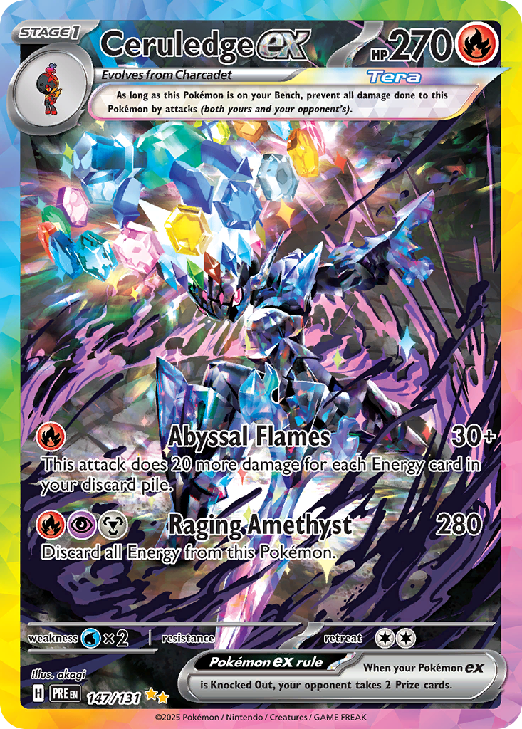 Ceruledge ex (036/191) [Scarlet & Violet: Surging Sparks] | Odin's Place