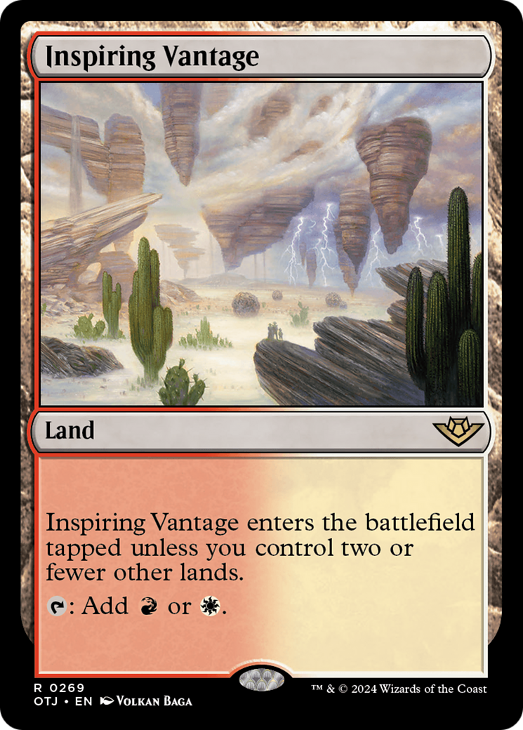 Inspiring Vantage [Outlaws of Thunder Junction] | Dragon's Lair Comics and Fantasy Houston TX