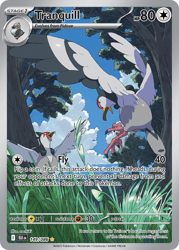 Tranquill (134/162) [Scarlet & Violet: Temporal Forces] | Odin's Place