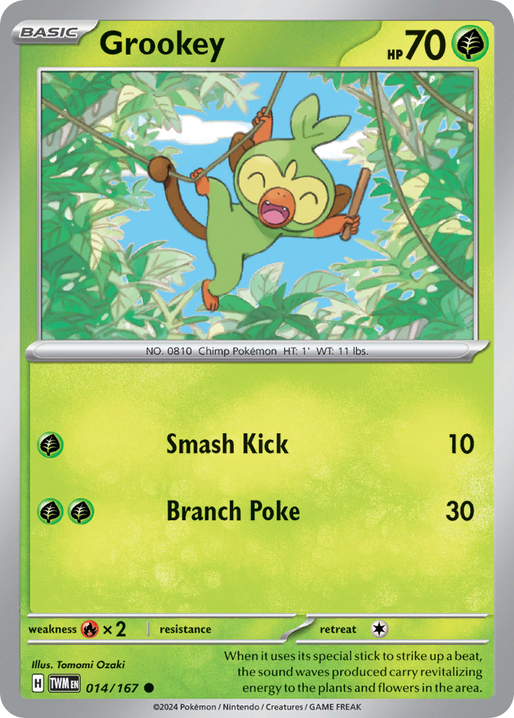 Grookey (014/167) [Scarlet & Violet: Twilight Masquerade] | Odin's Place