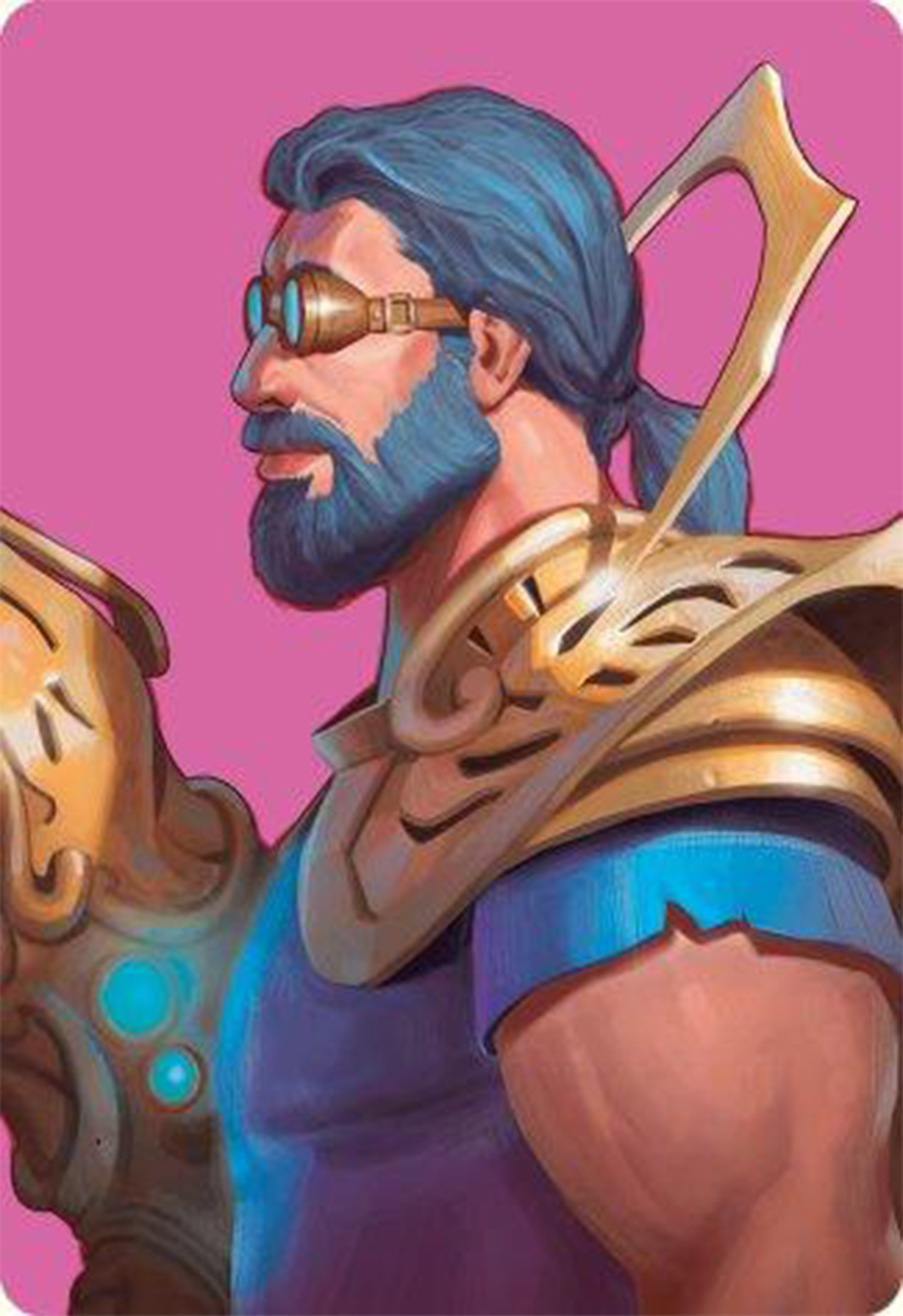 Satya, Aetherflux Genius Art Card [Modern Horizons 3 Art Series] | Dragon's Lair Comics and Fantasy Houston TX