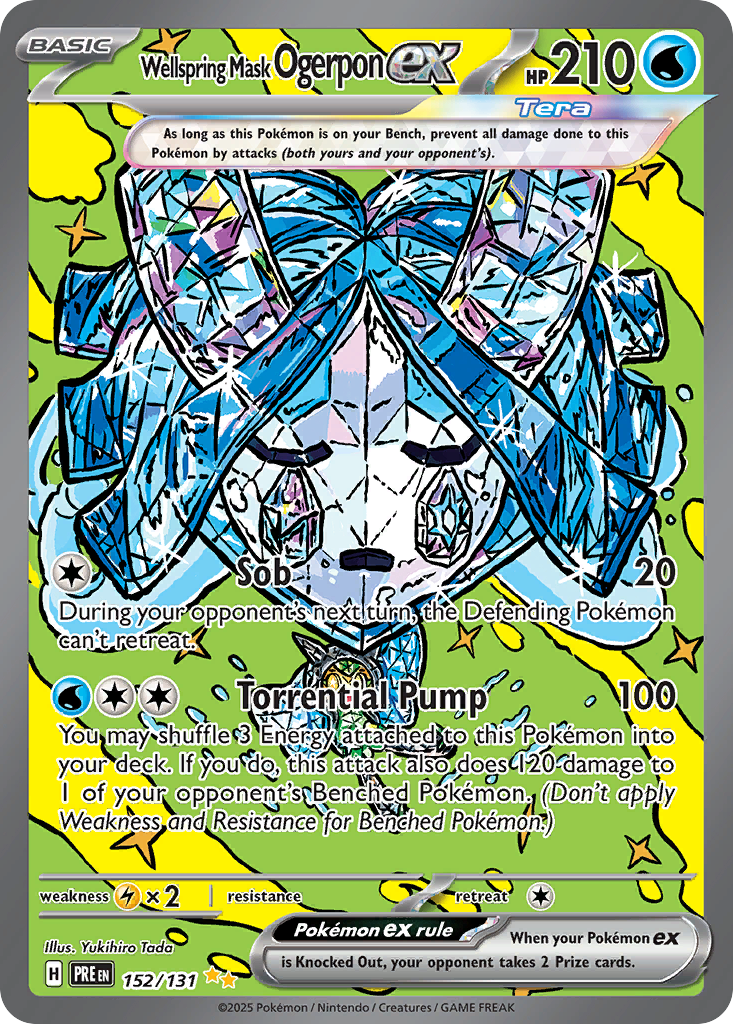 Wellspring Mask Ogerpon ex (064/167) [Prize Pack Series Six] | Odin's Place