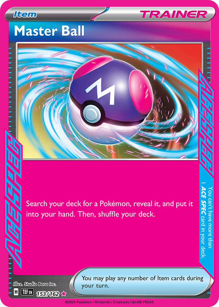 Master Ball (153/162) [Scarlet & Violet: Temporal Forces] | Odin's Place