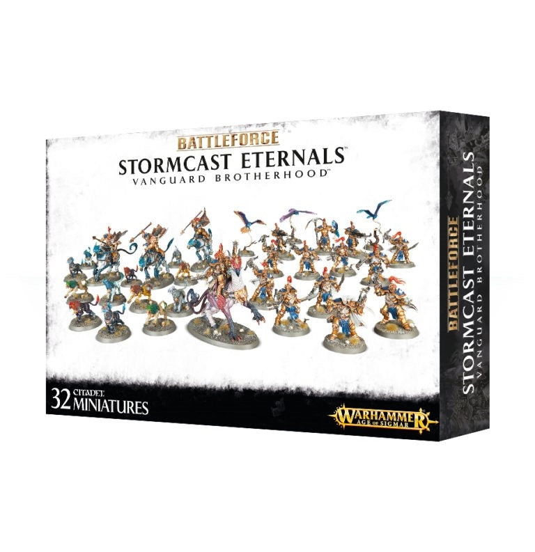 Image for Warhammer: Age of Sigmar Battleforce - Stormcast Eternals: Vanguard Brotherhood - Warhammer Box Sets | Dragon's Lair Comics and Fantasy Houston TX
