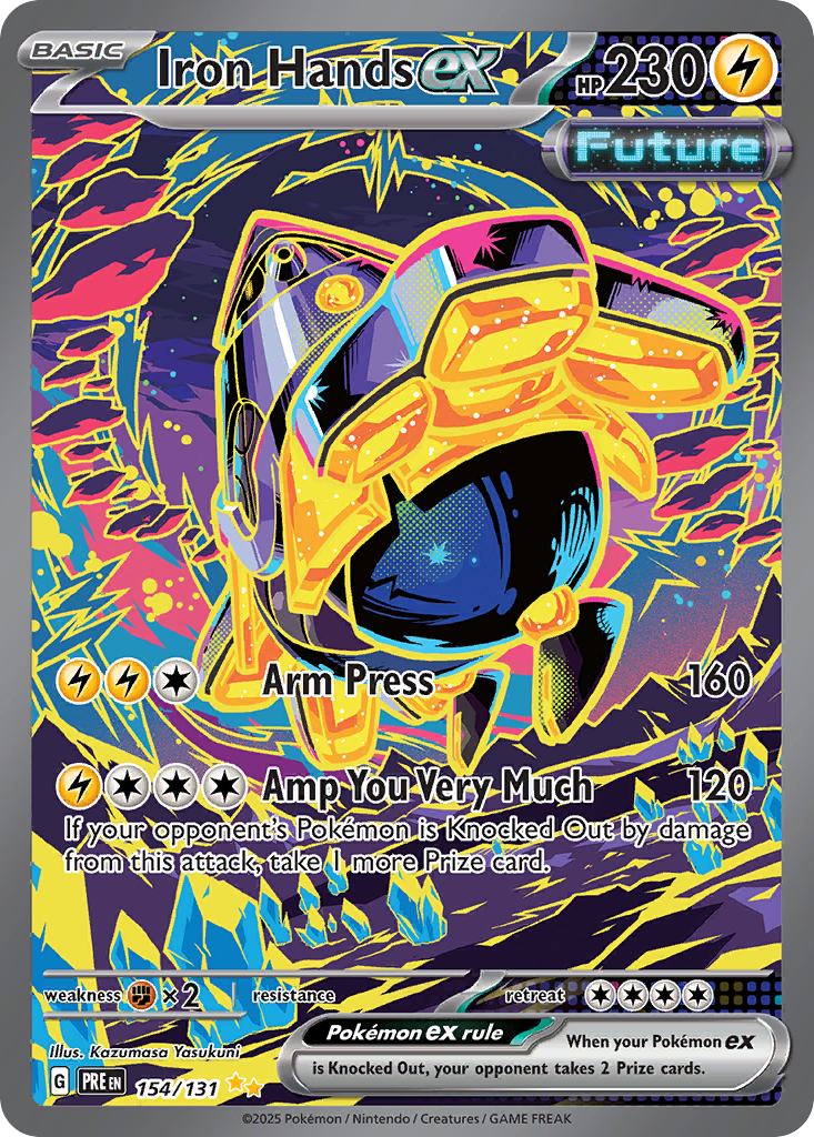 Iron Hands (061/162) [Scarlet & Violet: Temporal Forces] | Odin's Place