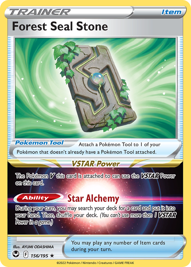 Forest Seal Stone (156/195) (Lost Box Kyogre - Shao Tong Yen) [World Championships 2023] | Odin's Place