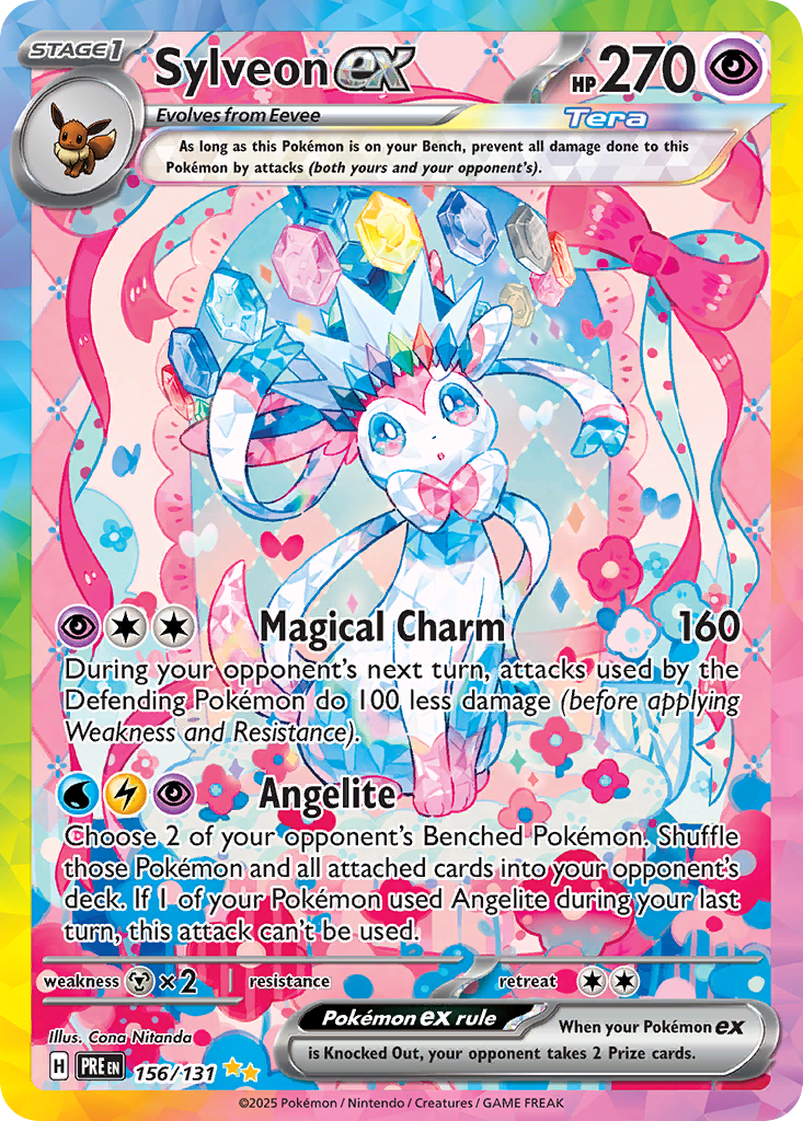 Sylveon (040/131) (Pokemon Day) [Scarlet & Violet: Prismatic Evolutions] | Odin's Place