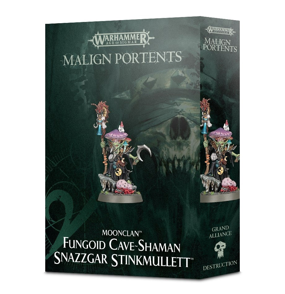 Image for Warhammer: Age of Sigmar - Malign Portents - Fungoid Cave-Shaman Snazzgar Stinkmullett - Warhammer Box Sets | Dragon's Lair Comics and Fantasy Houston TX