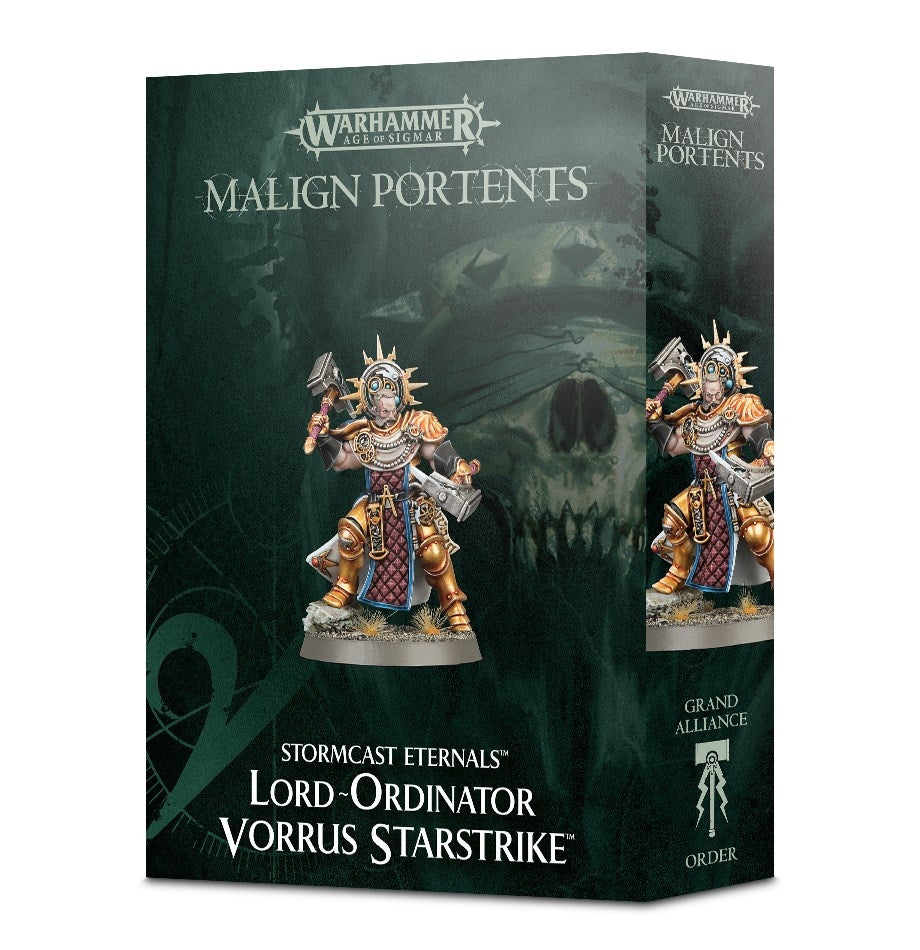 Image for Warhammer: Age of Sigmar - Malign Portents - Lord-Ordinator Vorrus Starstrike - Warhammer Box Sets | Dragon's Lair Comics and Fantasy Houston TX