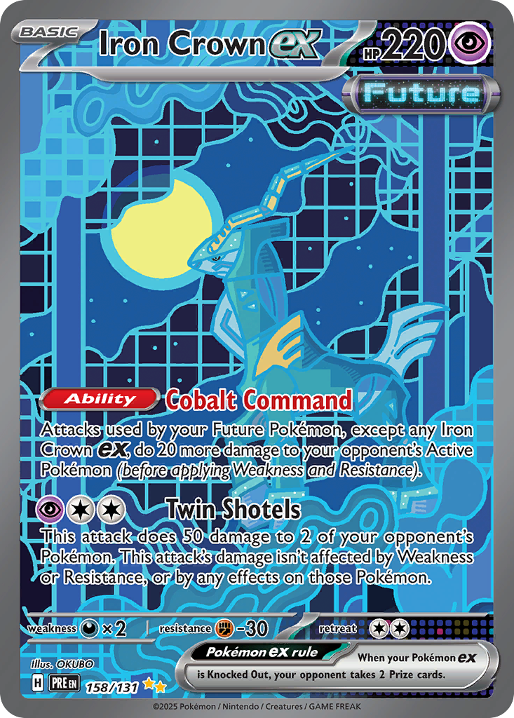 Iron Crown ex (216/162) [Scarlet & Violet: Temporal Forces] | Odin's Place