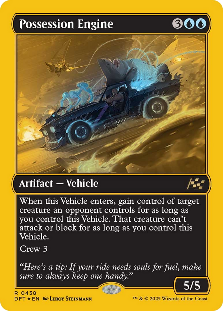 Possession Engine (First-Place Foil) [Aetherdrift] | Dragon's Lair Comics and Fantasy Houston TX