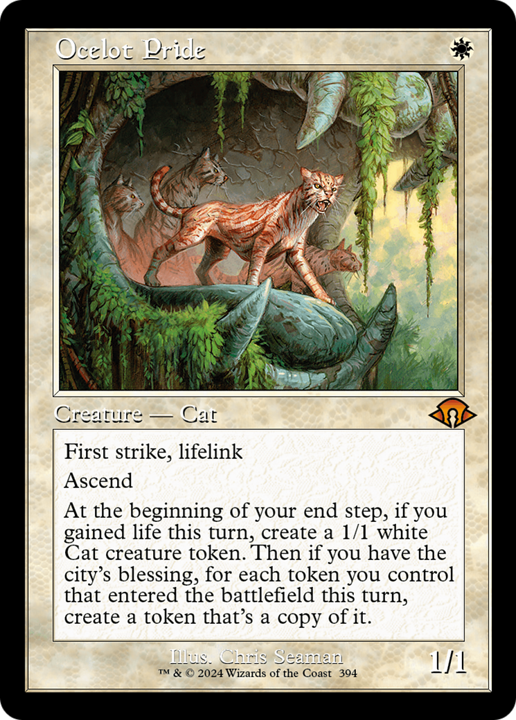 Ocelot Pride (Retro) [Modern Horizons 3] | Dragon's Lair Comics and Fantasy Houston TX