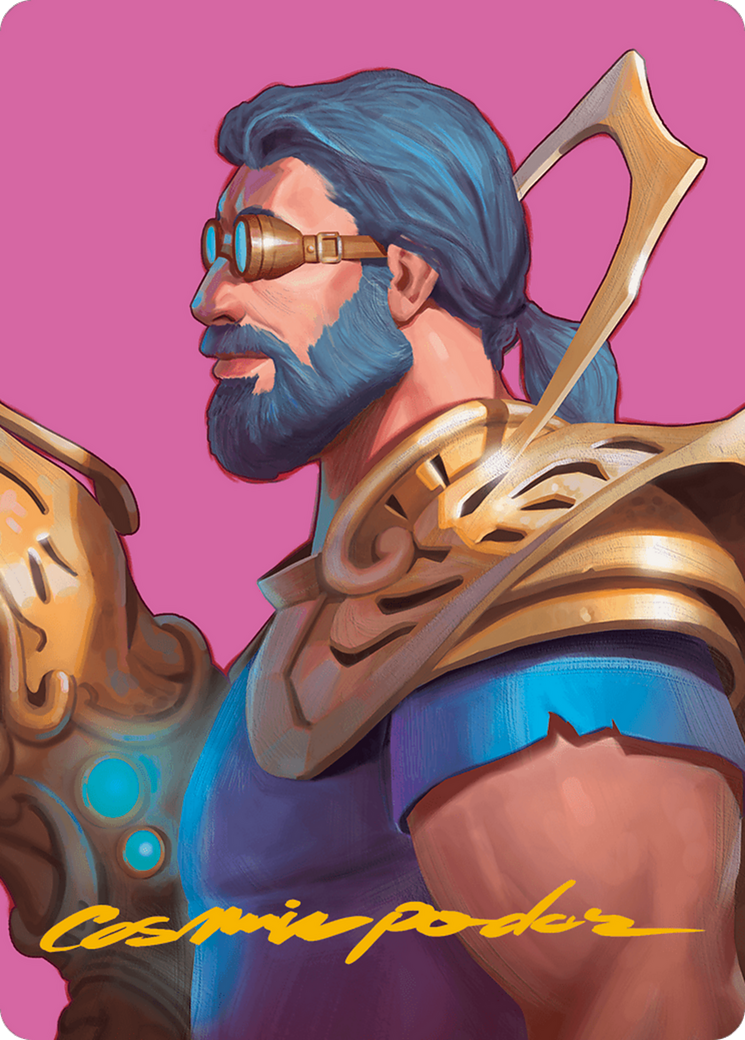 Satya, Aetherflux Genius Art Card (Gold-Stamped Signature) [Modern Horizons 3 Art Series] | Dragon's Lair Comics and Fantasy Houston TX