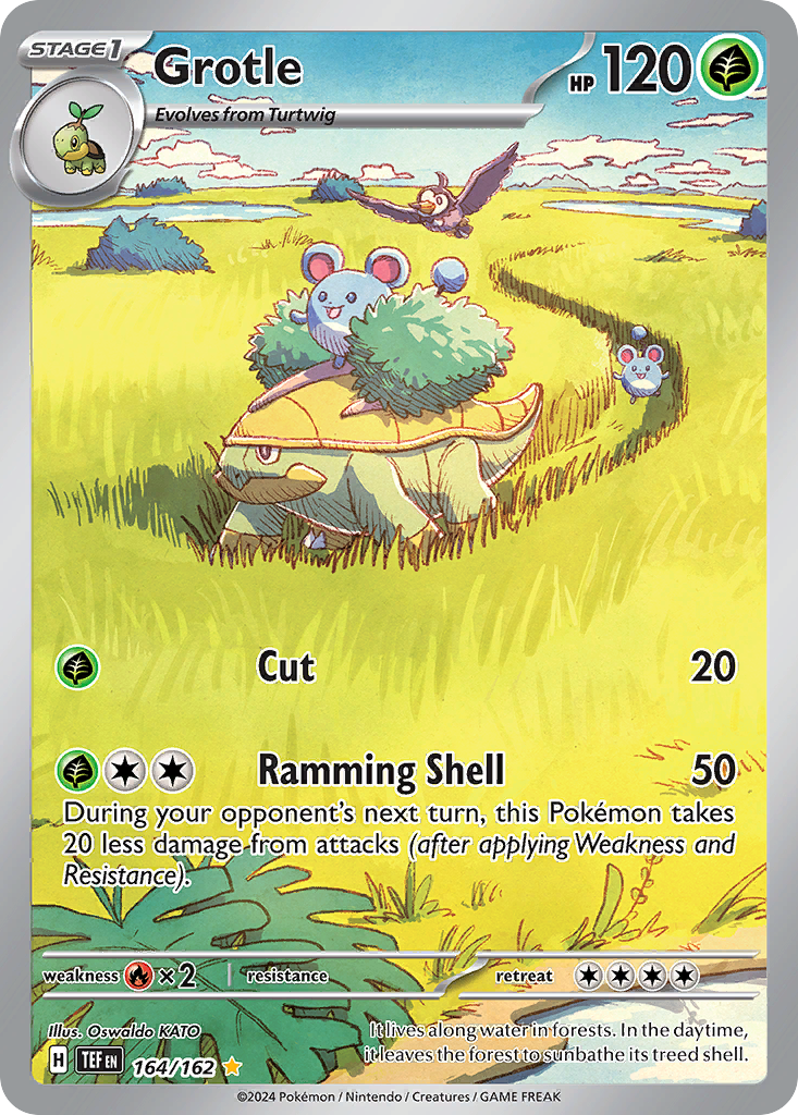 Grotle (011/162) [Scarlet & Violet: Temporal Forces] | Odin's Place