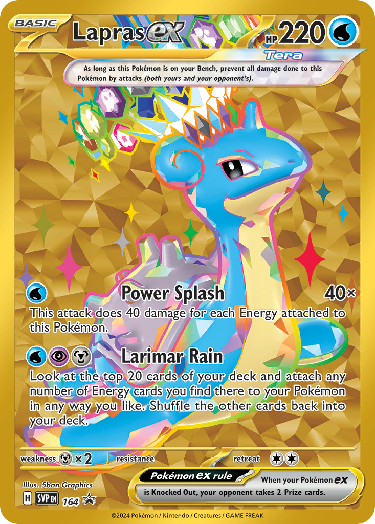 Lapras ex (158/142) [Scarlet & Violet: Stellar Crown] | Odin's Place