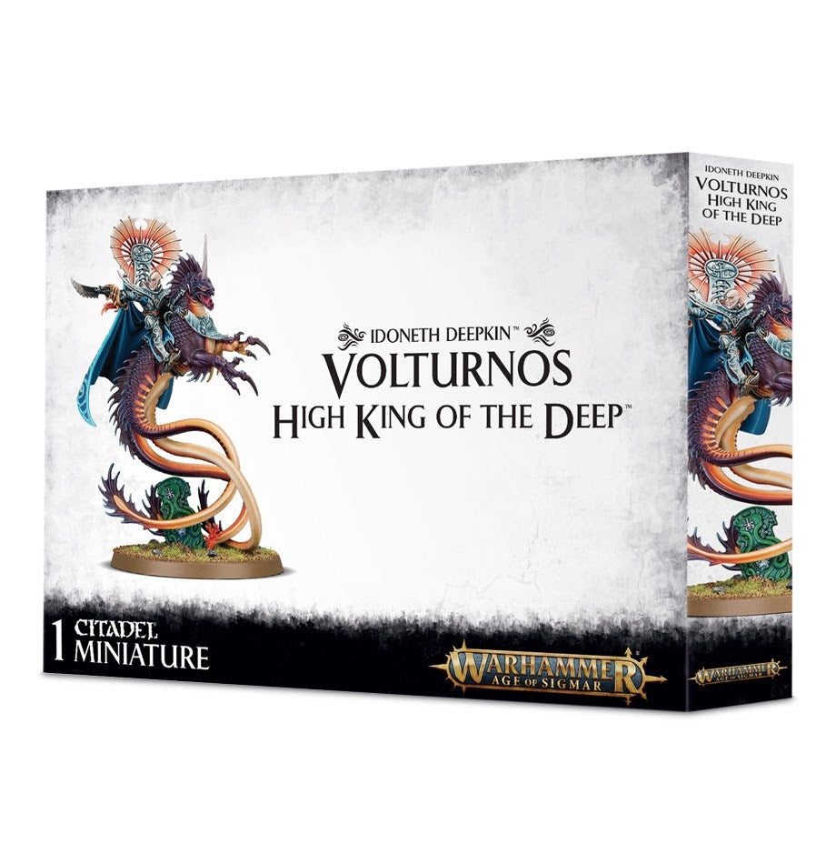 Image for Warhammer: Age of Sigmar - Idoneth Deepkin - Volturnos, High King of the Deep - Warhammer Box Sets | Dragon's Lair Comics and Fantasy Houston TX