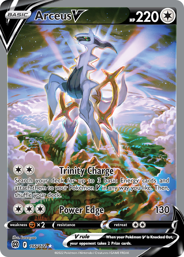 Arceus V (122/172) [Prize Pack Series Two] | Odin's Place