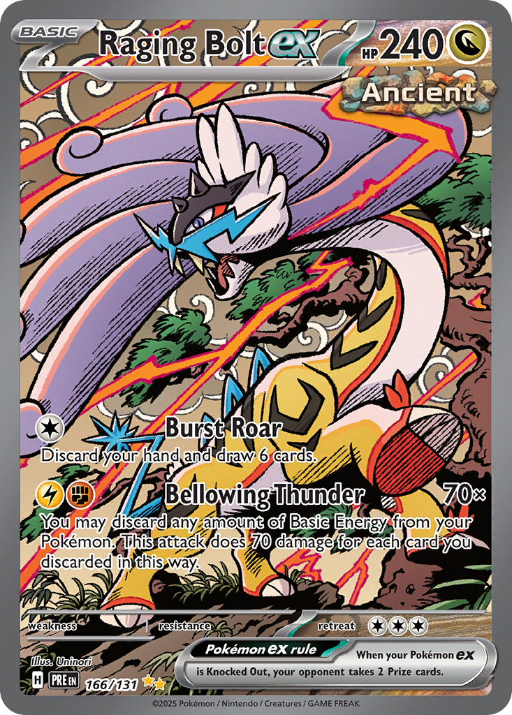 Raging Bolt ex (123/162) [Prize Pack Series Five] | Odin's Place
