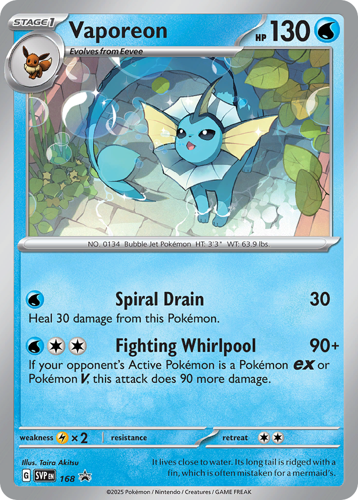 Vaporeon (022/131) (Master Ball Pattern) [Scarlet & Violet: Prismatic Evolutions] | Odin's Place