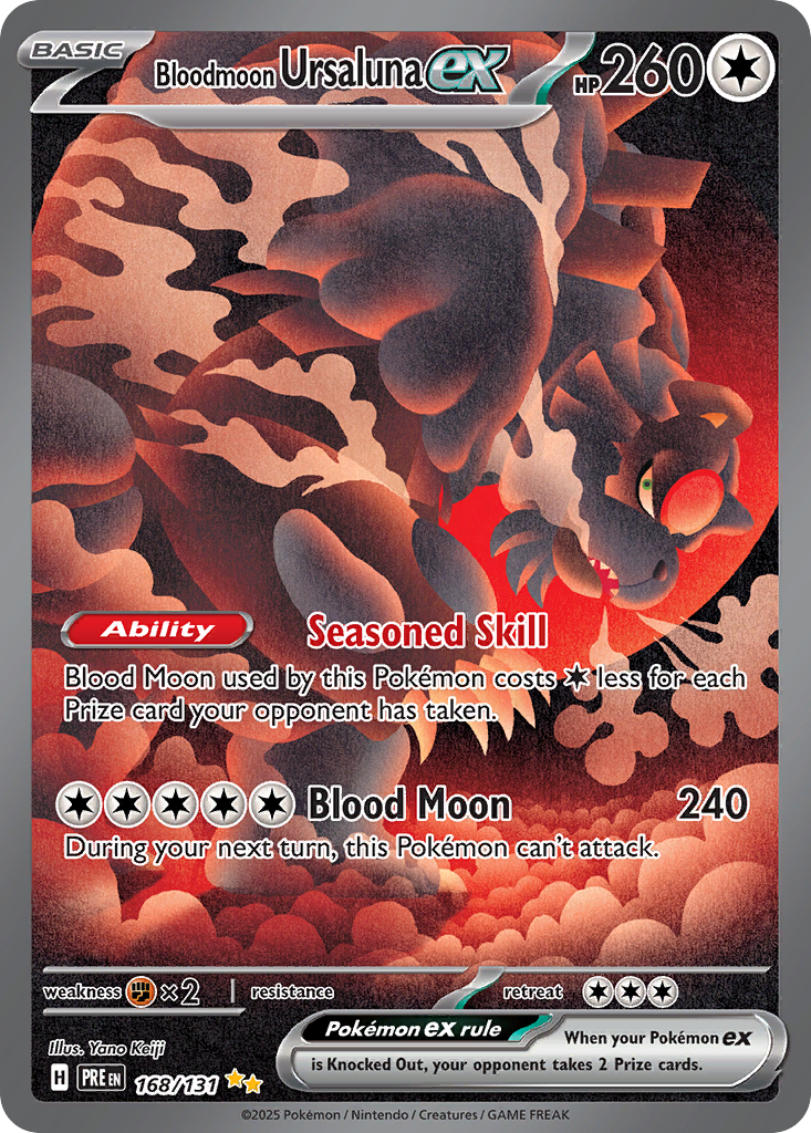 Bloodmoon Ursaluna ex (202/167) [Scarlet & Violet: Twilight Masquerade] | Odin's Place