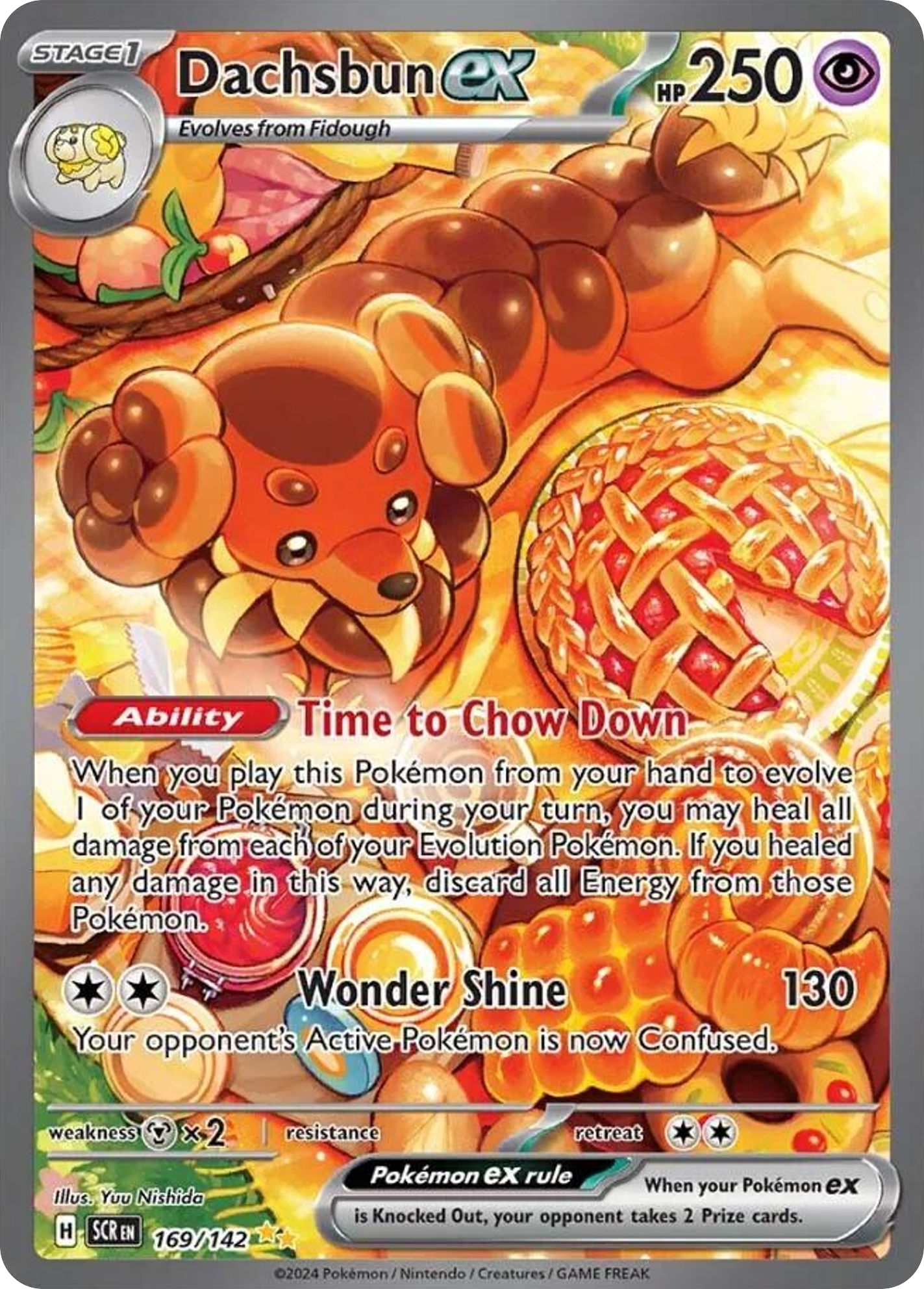 Dachsbun ex (160/142) [Scarlet & Violet: Stellar Crown] | Odin's Place