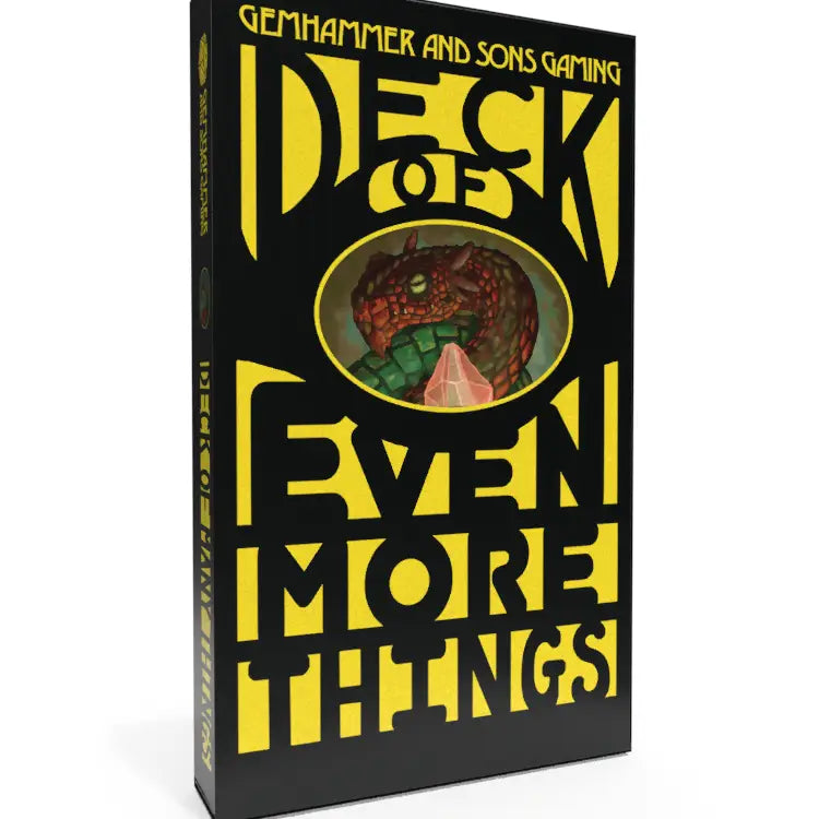 Gemhammer and Sons Deck of Even More Things | Dragon's Lair Comics and Fantasy Houston TX