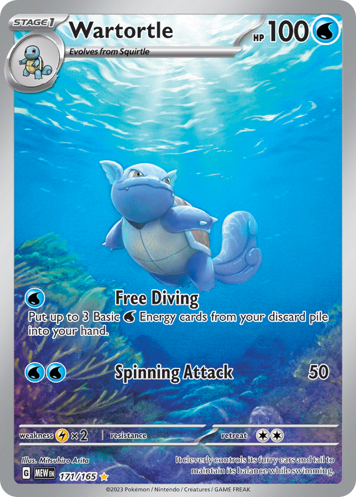 Wartortle [Trading Card Game Classic] | Odin's Place