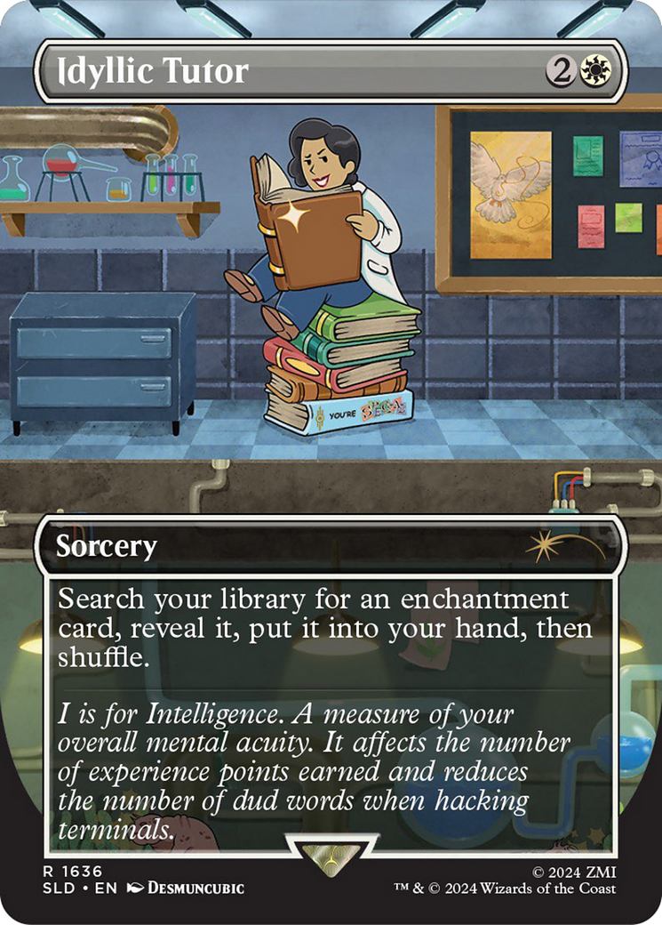 Idyllic Tutor (1636) [Secret Lair Drop Series] | Dragon's Lair Comics and Fantasy Houston TX