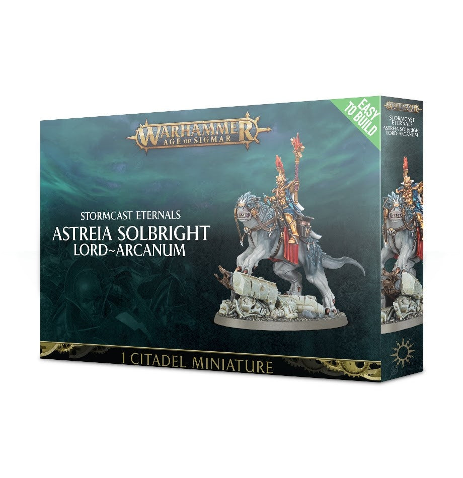 Image for Warhammer: Age of Sigmar - Stormcast Eternals - Astreia Solbright Lord-Arcanum - Warhammer Box Sets | Dragon's Lair Comics and Fantasy Houston TX