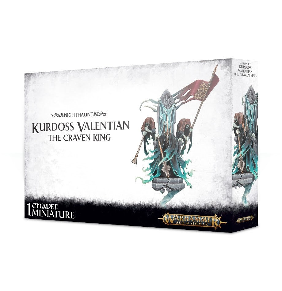 Image for Warhammer: Age of Sigmar - Nighthaunt - Kurdoss Valentian The Craven King - Warhammer Box Sets | Dragon's Lair Comics and Fantasy Houston TX