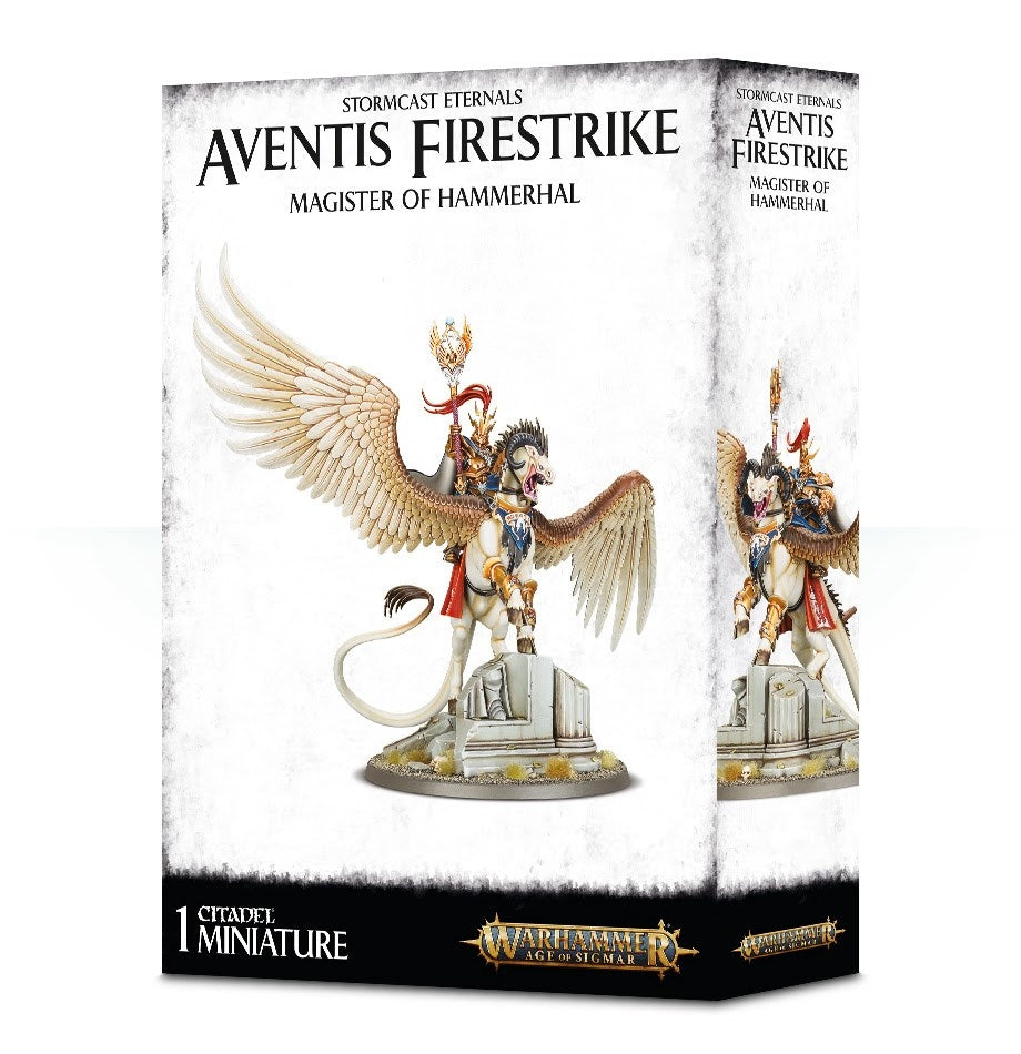 Image for Warhammer: Age of Sigmar - Stormcast Eternals Aventis Firestrike Magister of Hammerhal - Warhammer Box Sets | Dragon's Lair Comics and Fantasy Houston TX