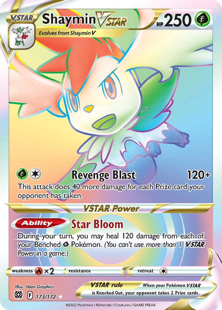 Shaymin VSTAR (014/172) [Prize Pack Series Two] | Odin's Place