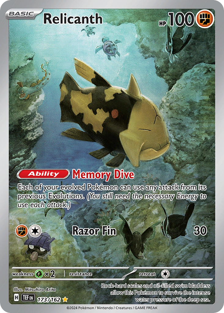 Relicanth (173/162) [Scarlet & Violet: Temporal Forces] | Odin's Place
