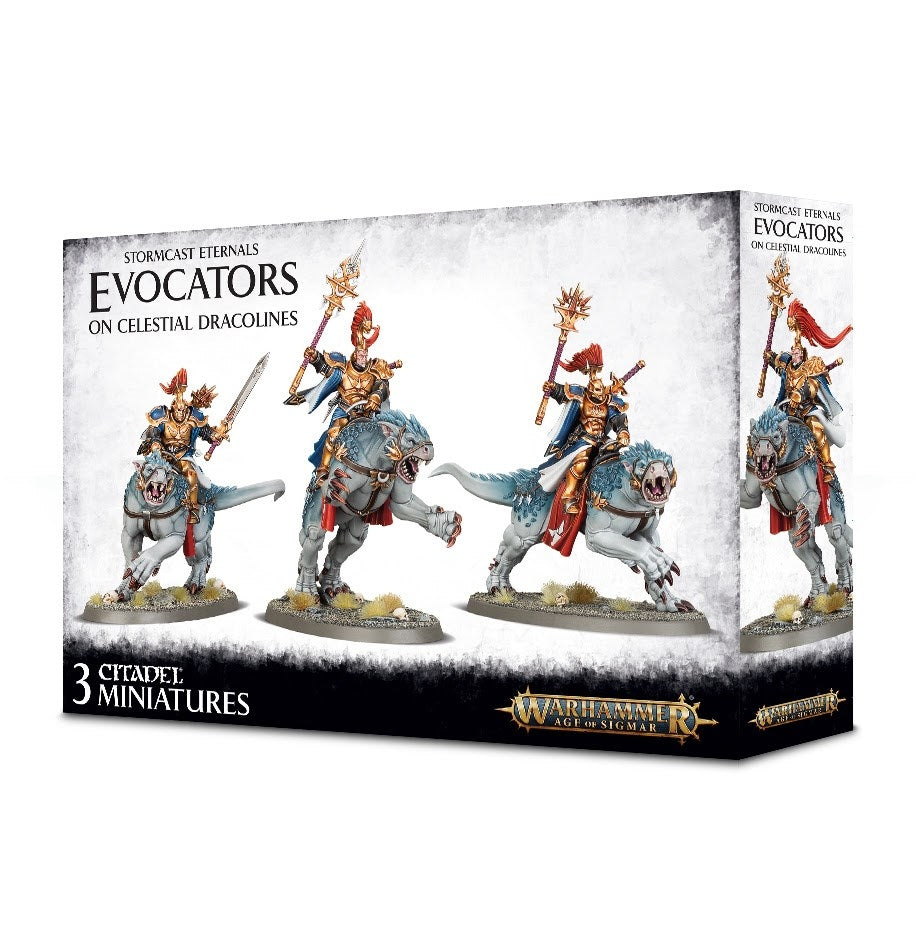Image for Warhammer: Age of Sigmar - Stormcast Eternals - Evocators on Celestial Dracolines - Warhammer Box Sets | Dragon's Lair Comics and Fantasy Houston TX
