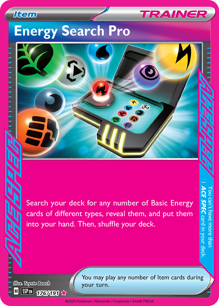 Energy Search Pro (176/191) [Scarlet & Violet: Surging Sparks] | Odin's Place