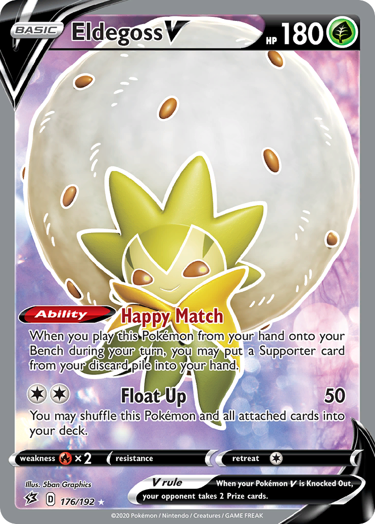 Eldegoss V (176/192) [Sword & Shield: Rebel Clash] | Odin's Place