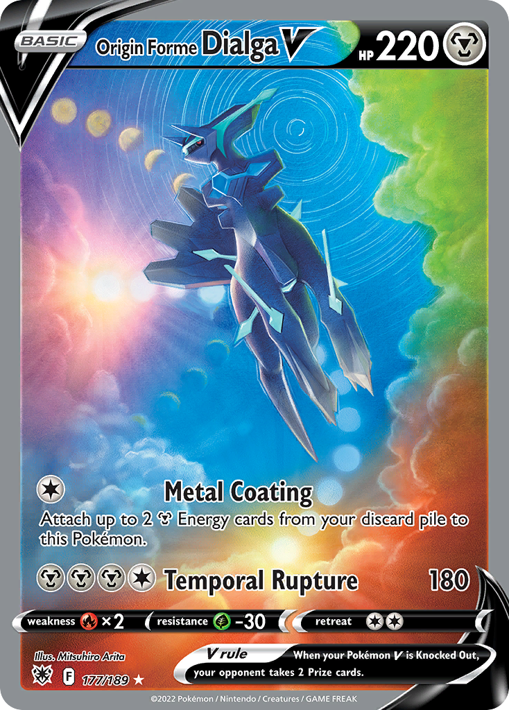 Origin Forme Dialga V (113/189) [Prize Pack Series Three] | Odin's Place