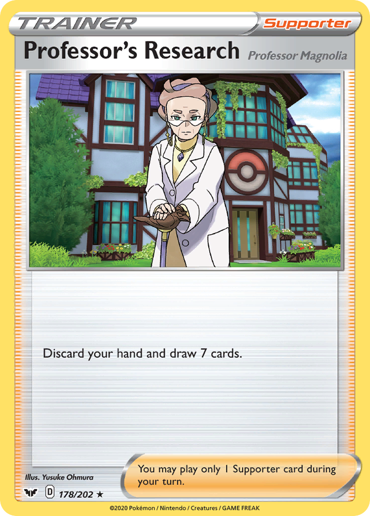 Professor's Research (178/202) (Regional Championship Promo) [Sword & Shield: Base Set] | Odin's Place