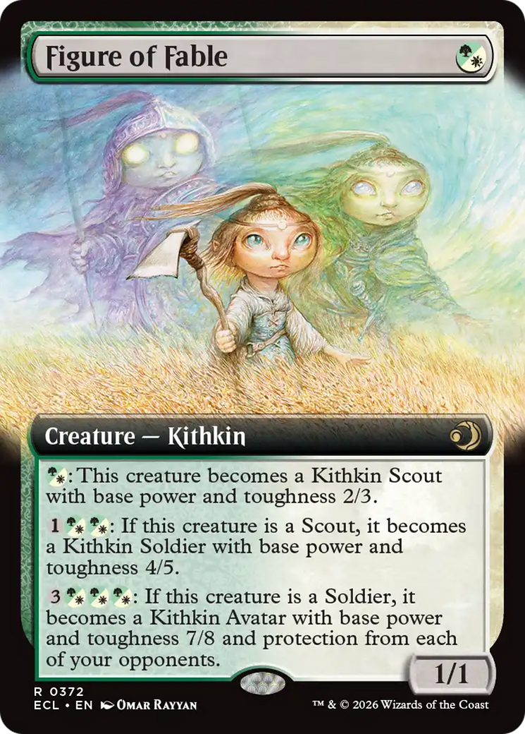 Figure of Fable (Extended Art) [Lorwyn Eclipsed] | Odin's Place