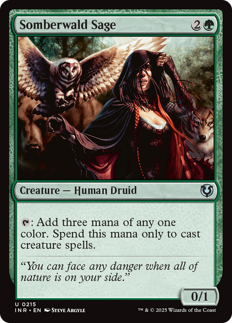Somberwald Sage [Innistrad Remastered] | Dragon's Lair Comics and Fantasy Houston TX