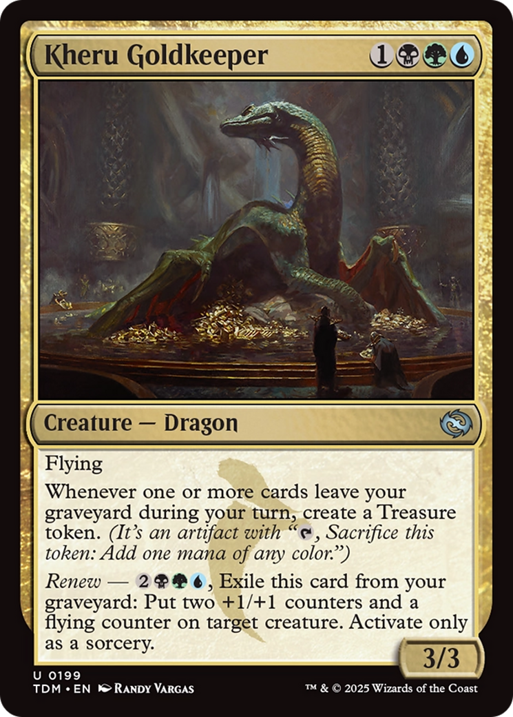 Kheru Goldkeeper [Tarkir: Dragonstorm] | Dragon's Lair Comics and Fantasy Houston TX