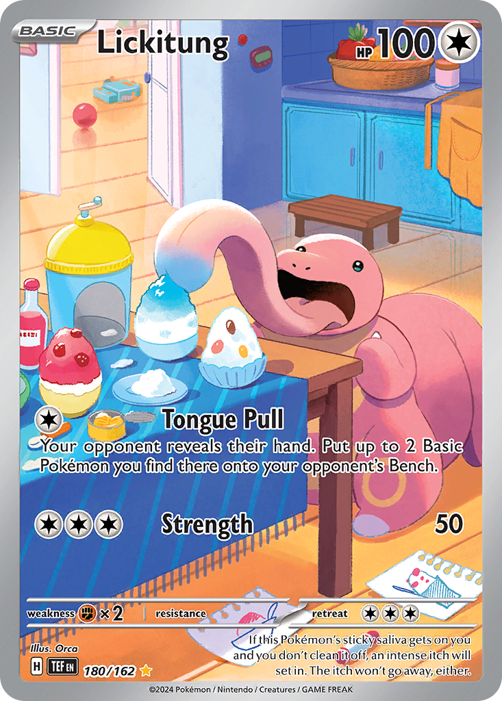 Lickitung (124/162) [Scarlet & Violet: Temporal Forces] | Odin's Place