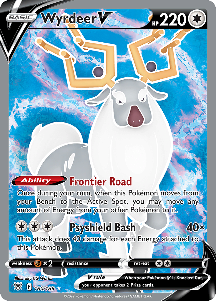 Wyrdeer V (134/189) (Colorless Lugia - Gabriel Fernandez) [World Championships 2023] | Odin's Place