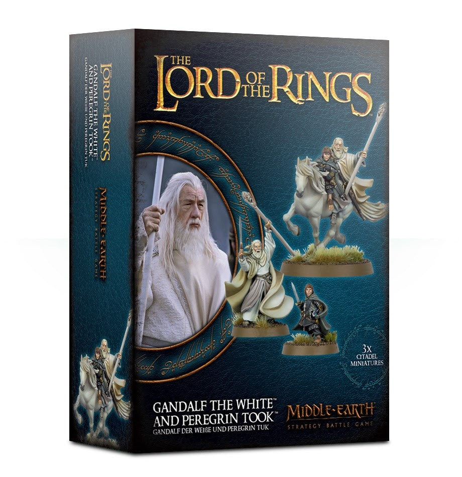 Image for Lord of the Rings: Gandalf the White and Peregrin Took - Warhammer Box Sets | Dragon's Lair Comics and Fantasy Houston TX