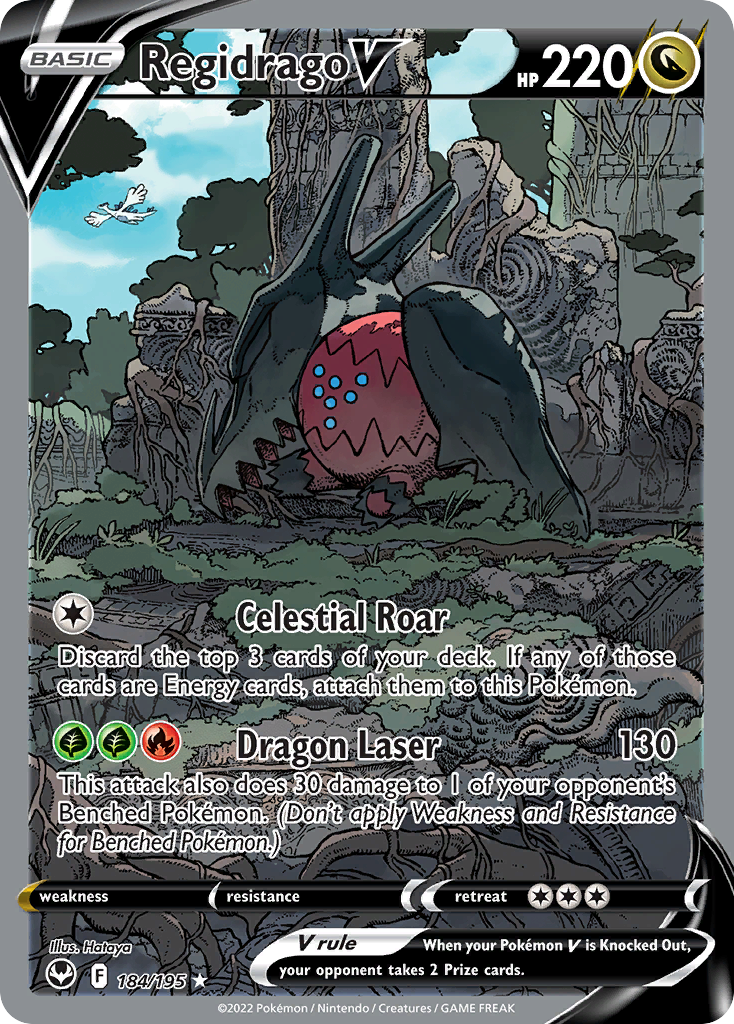 Regidrago V (135/195) [Prize Pack Series Three] | Odin's Place