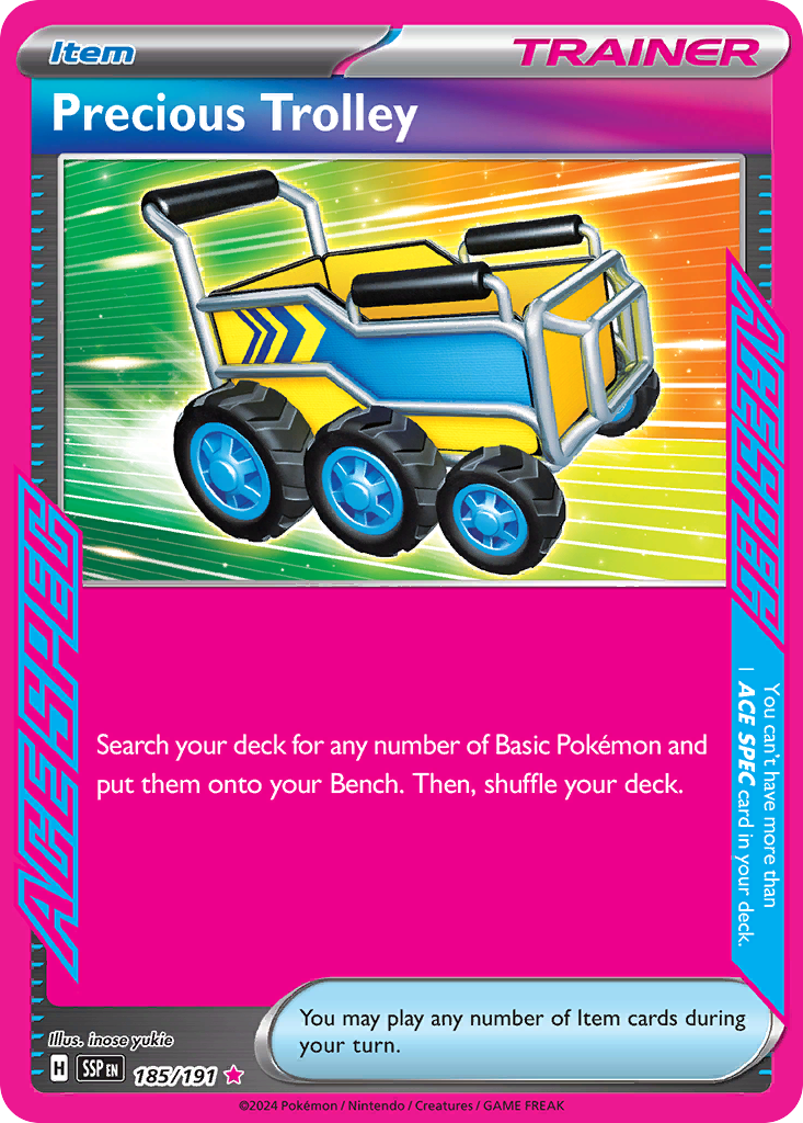 Precious Trolley (185/191) [Scarlet & Violet: Surging Sparks] | Odin's Place