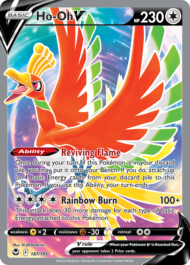 Ho-Oh V (140/195) [Prize Pack Series Three] | Odin's Place
