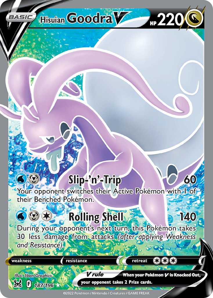 Hisuian Goodra V (135/196) [Prize Pack Series Three] | Odin's Place